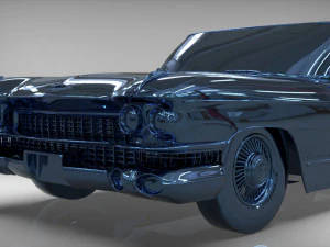 cadillac fleetwood 1959 3D Model