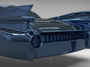 cadillac fleetwood 1959 3D Model