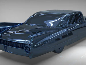 cadillac fleetwood 1959 3D Model