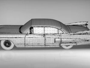 cadillac fleetwood 1959 3D Model