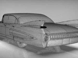 cadillac fleetwood 1959 Modèle 3D