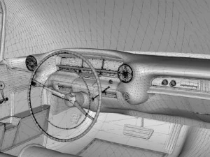 cadillac fleetwood 1959 3D Model