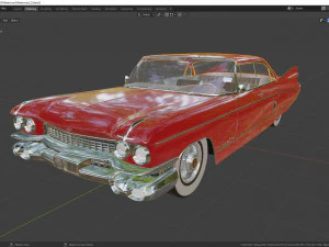 cadillac fleetwood 1959 3D Model