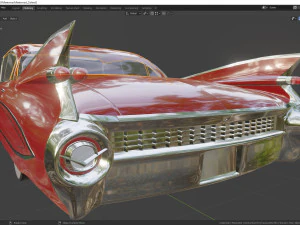 cadillac fleetwood 1959 3D Model