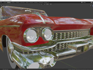cadillac fleetwood 1959 3D Model