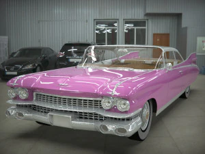 cadillac coup&eacute; de ville 1959 Modello 3D