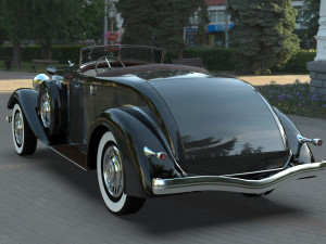 chrysler imperial 1932 roadster 3Dモデル