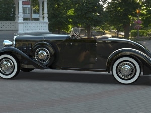 chrysler imperial 1932 roadster 3Dモデル