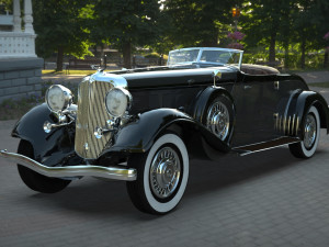 chrysler imperial 1932 roadster 3Dモデル