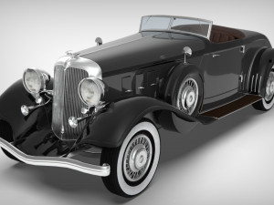 chrysler imperial 1932 roadster 3Dモデル