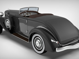 chrysler imperial 1932 roadster 3Dモデル