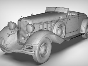 chrysler imperial 1932 roadster 3Dモデル