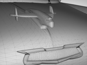 chevy belair convertible 1955 Modèle 3D