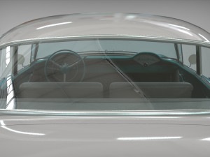 chevy belair sedan 1955 3D Model