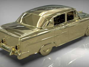chevy belair sedan 1955 3D Model