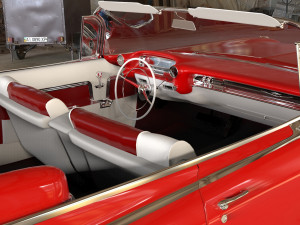 cadillac eldorado biarritz 1959 mid poly 3D-Modell