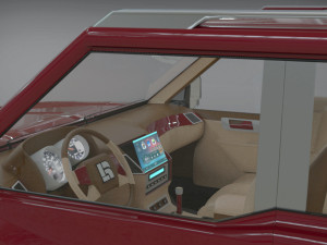 suv original vehicle design 3D Model