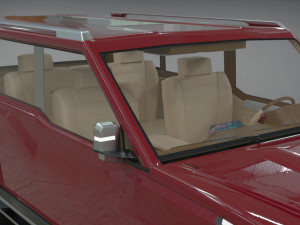 suv original vehicle design 3D Model