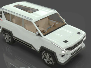 suv original vehicle design 3D Model