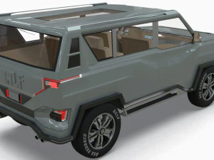 suv original vehicle design 3D Model