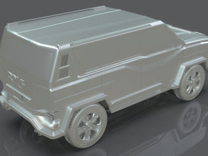 suv original vehicle design 3D Model