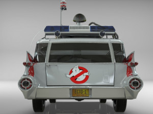 Goshtbusters ecto-1 wagon vehicle cadillac 1959 3Dモデル