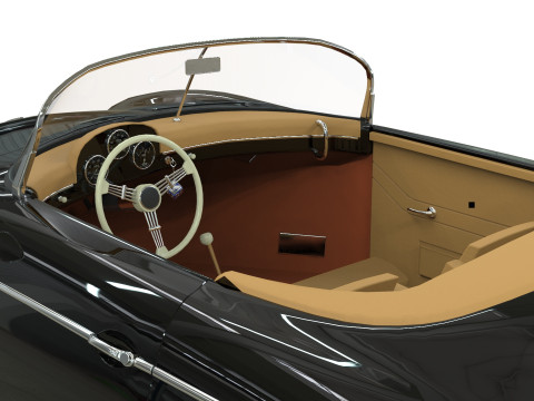 Porsche C365 Speedster 1966 3D Model