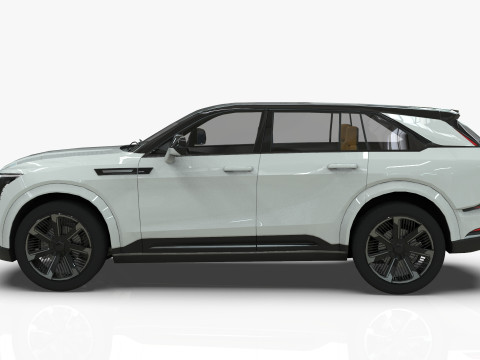Cadillac Escalade IQ 2024 Low-poly 3D 模型