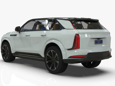 Cadillac Escalade IQ 2024 Low-poly 3D 模型