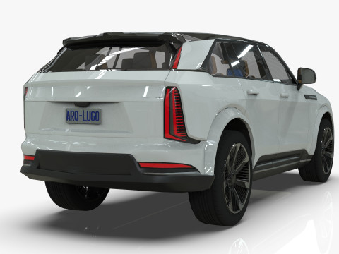 Cadillac Escalade IQ 2024 Low-poly 3D 模型