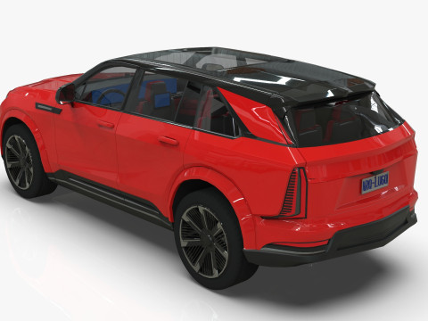 Cadillac Escalade IQ 2024 Low-poly 3D 模型