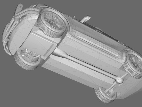Cadillac Escalade IQ 2024 Police Interceptor Low-poly Model 3D
