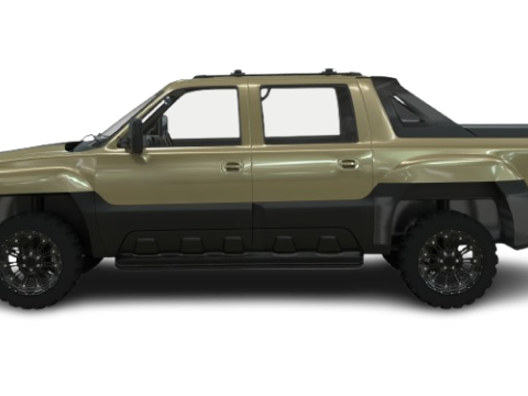 Chevrolet Avalanche 2002 3D Model