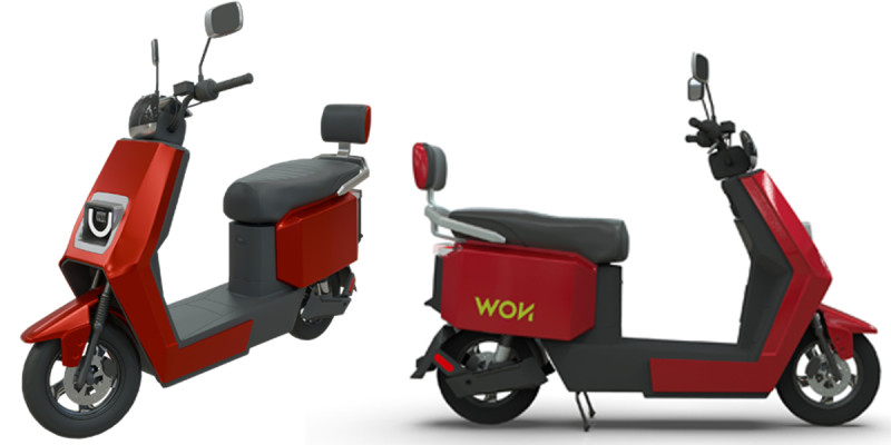 Electric scooter 3D-Modell .c4d .max .obj .3ds .fbx .stl .blend 