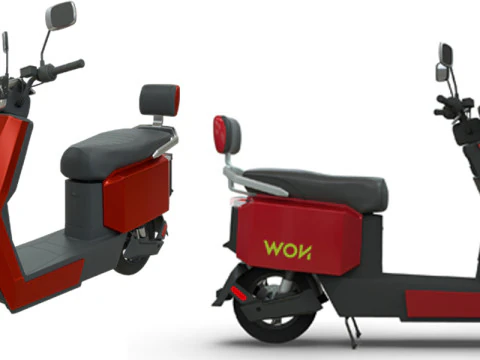 Patinete el&eacute;trico Modelo 3D