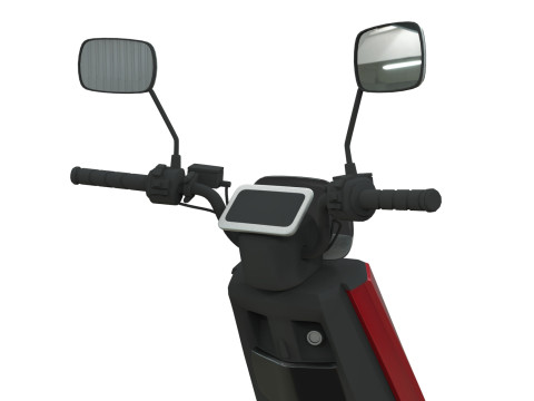Electric scooter 3D-Modell