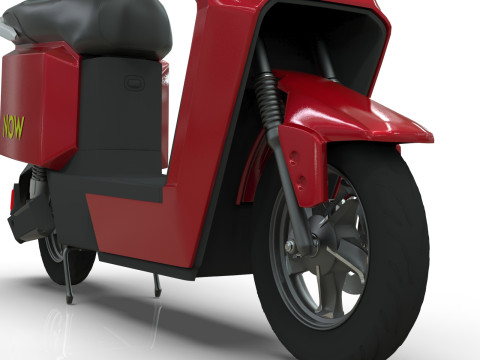 Electric scooter 3D-Modell
