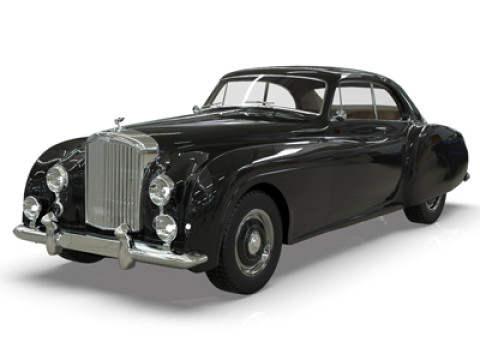 Bentley R-Type Continental 1952 Low-poly Modelo 3D