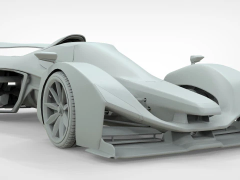 Delage D12 Basso poli Modello 3D