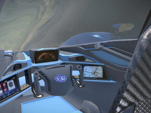 Delage D12 Basso poli Modello 3D