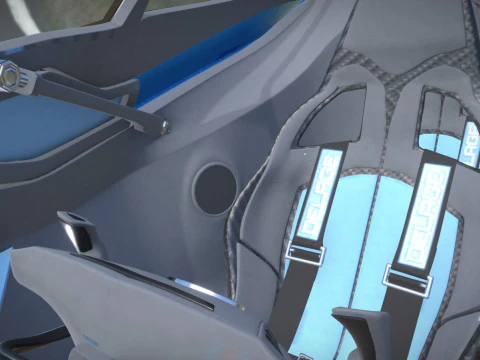 Delage D12 Basso poli Modello 3D