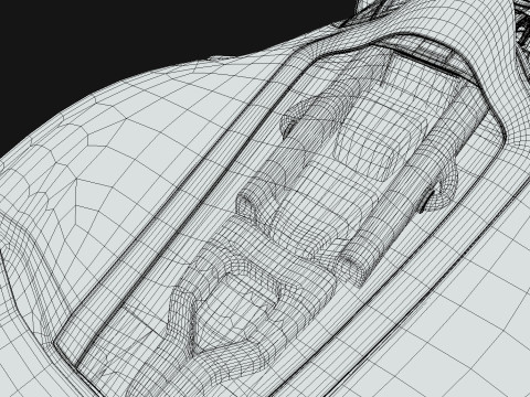 Delage D12 Low-poly 3D Model