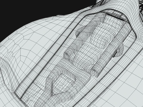 Delage D12 Basso poli Modello 3D