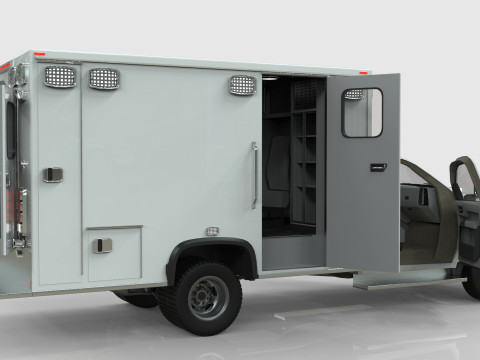 Silverado 2021 Ambulance Model 3D
