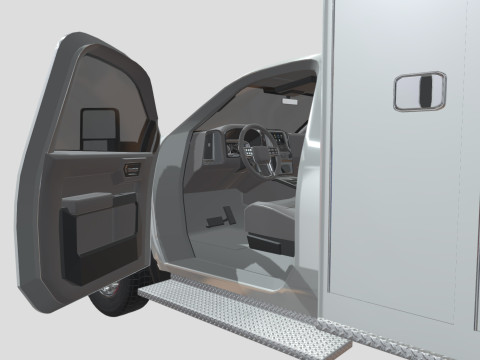 Silverado 2021 Ambulance Model 3D