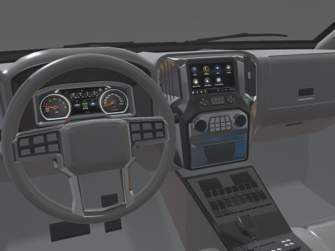 Silverado 2021 Ambulance Model 3D