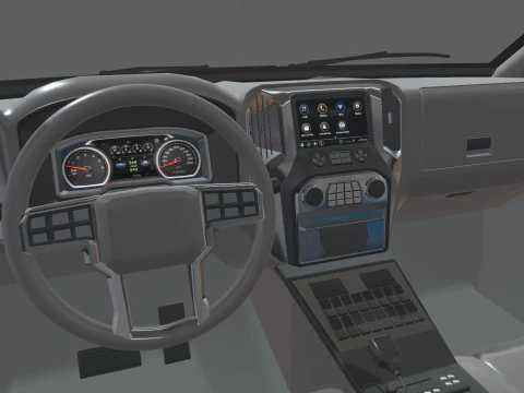 Silverado 2021 Ambulance 3D Model