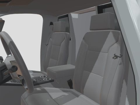 Silverado 2021 Ambulance Model 3D