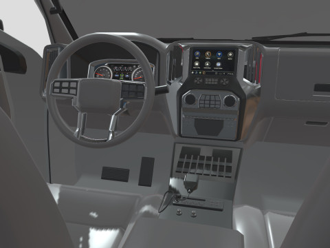 Silverado 2021 Ambulance Model 3D