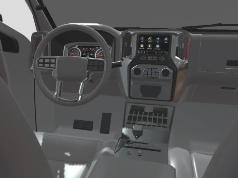 Silverado 2021 Ambulance 3D Model